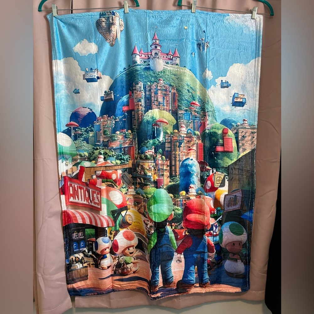 Super Mario Brothers Blanket